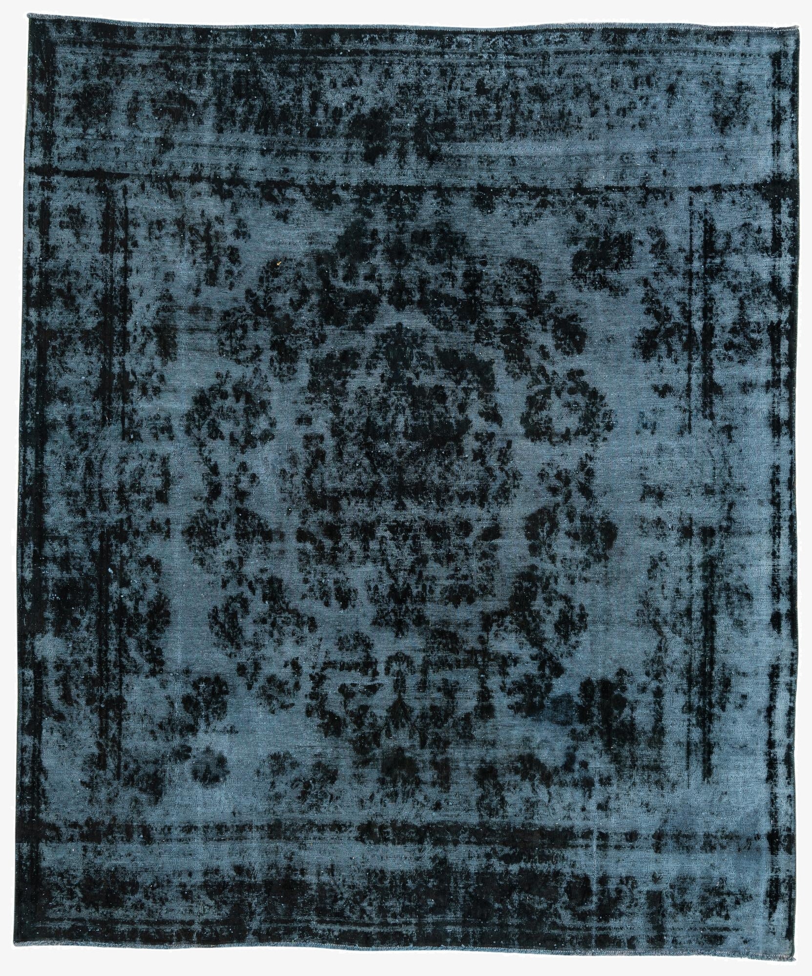 8' x 9' 6  Hand Knotted Ultra Vintage Persian Wool Rug