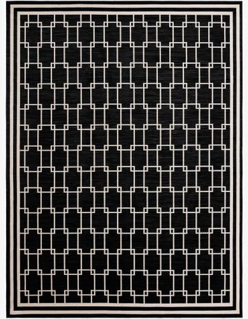 Black Metropolitan Uptown Rug