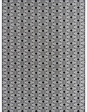 Black Vince Camuto Rug