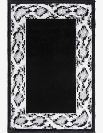Black Vince Camuto Rug