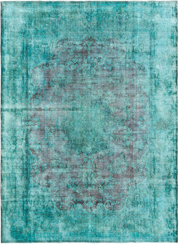 Detail image of 9' 5 x 12' 9 Vintage Royal Wool Rug