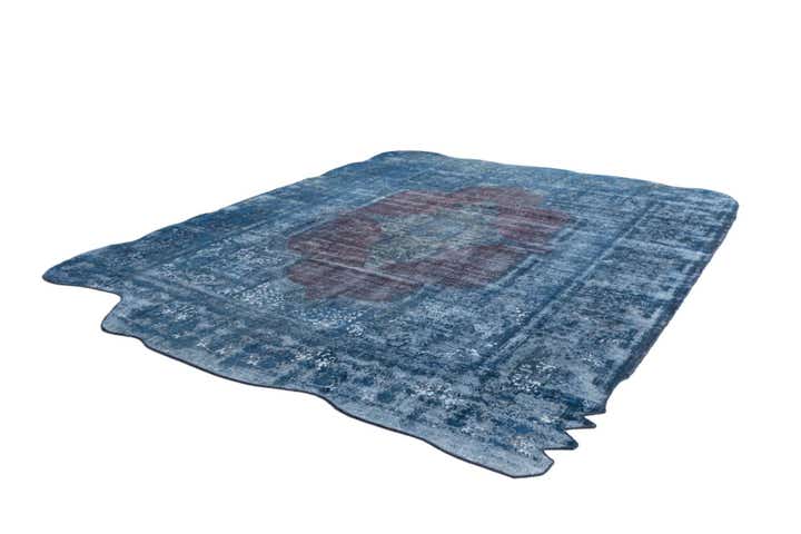 9' 10 x 12' 5 Vintage Royal Wool Rug