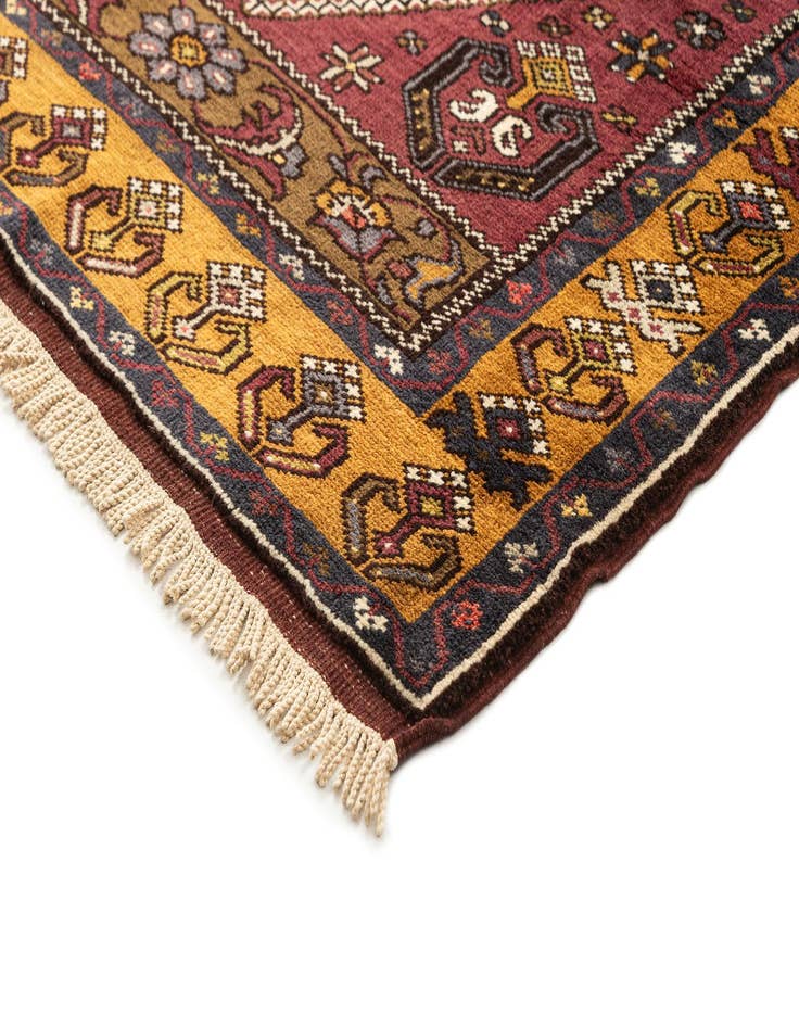 Detail image of 3' 4 x 5' 9 Hand Knotted Yahyali Oriental Wool Rug