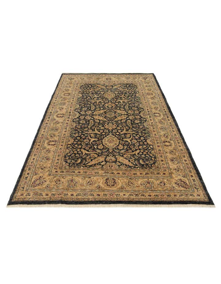 6' x 8' 9 Hand Knotted Ziegler Oriental Wool Rug
