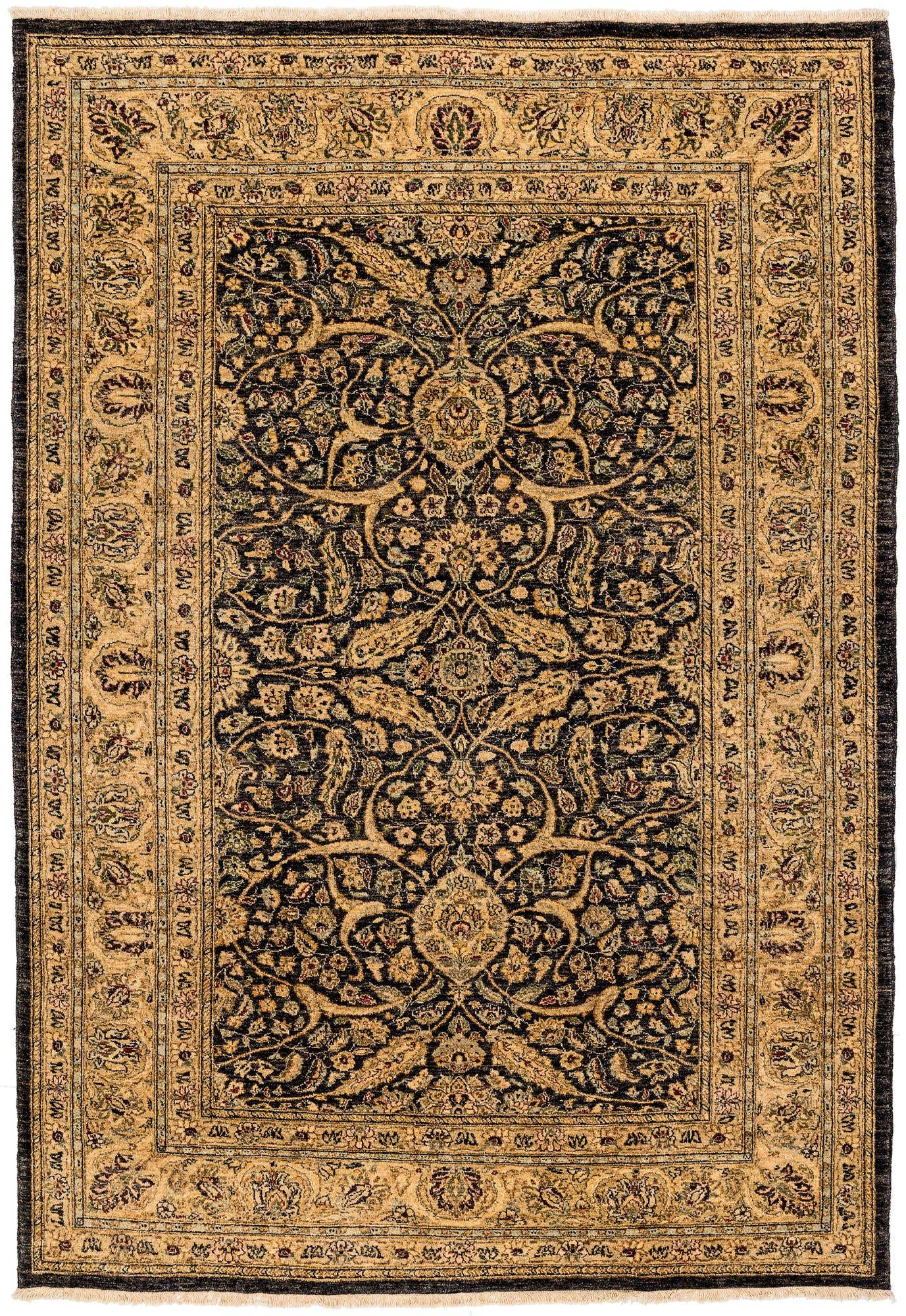 6' x 8' 9 Hand Knotted Ziegler Oriental Wool Rug