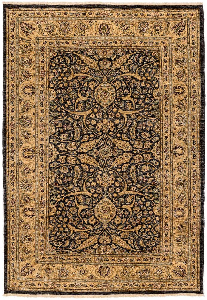 6' x 8' 9 Hand Knotted Ziegler Oriental Wool Rug