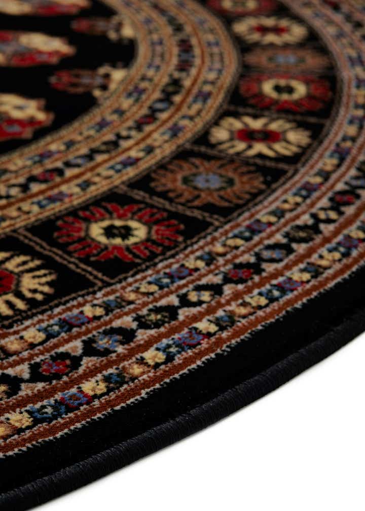 3' x 3' Bokhara Round Rug