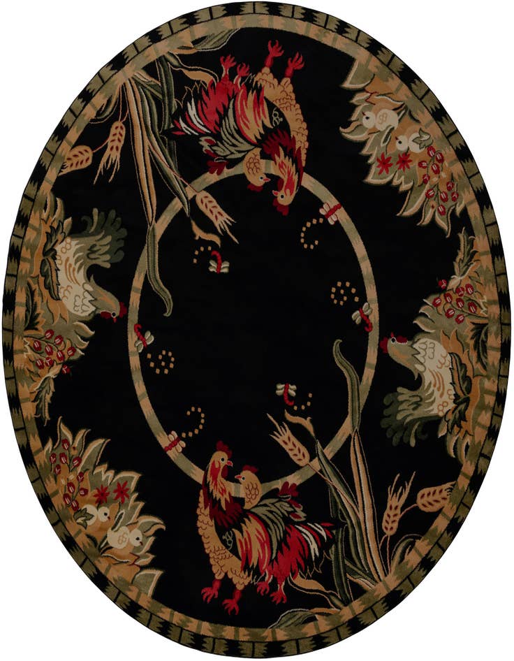 Detail image of 10' x 10' Country Round Rug