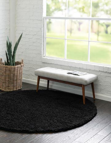 6' x 6' Everyday Shag Round Rug