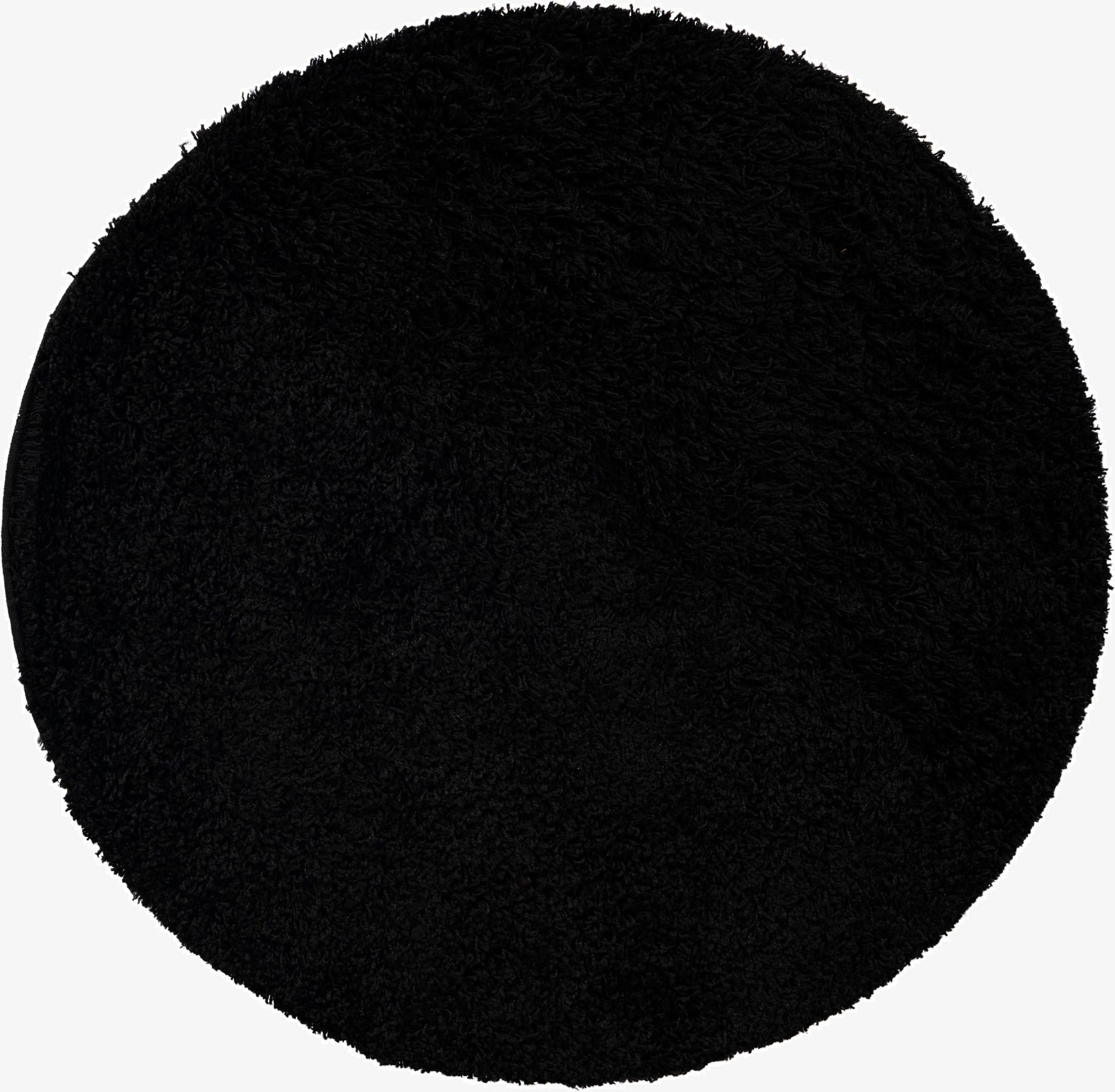 4' x 4' Everyday Shag Round Rug