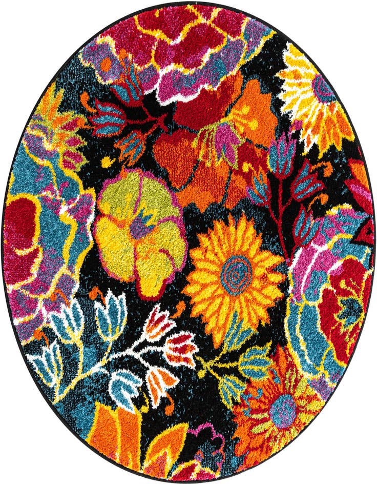 Detail image of 3' 3 x 3' 3 Florence Round Rug
