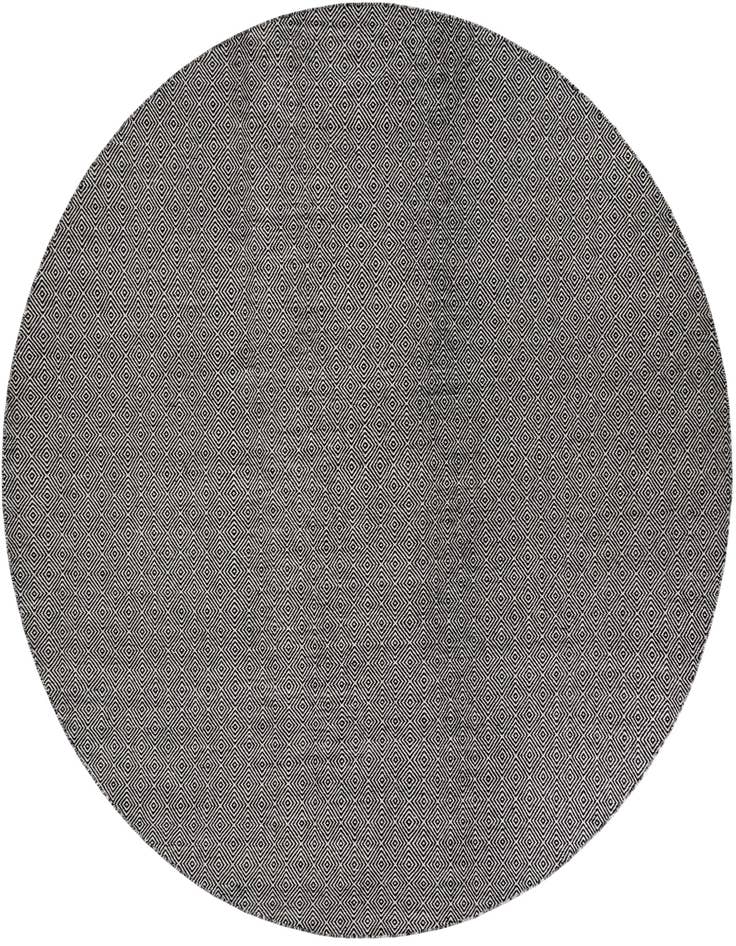 Detail image of 12' x 12' Geo Trellis Flatweave Round Rug