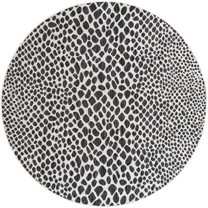 200cm x 200cm Easy-Clean Jill Zarin Cape Town Indoor / Outdoor Round Rug