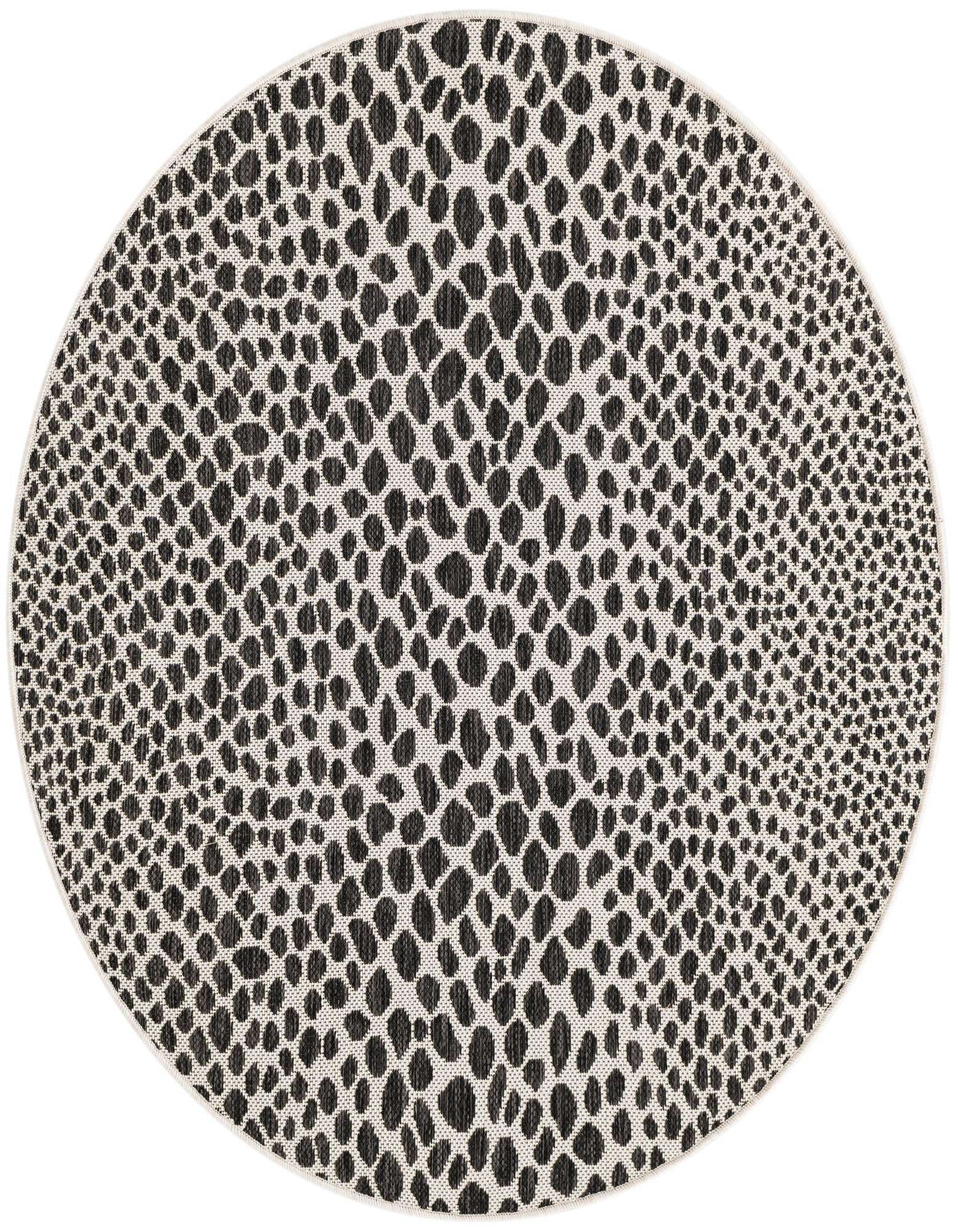 4' x 4' Easy-Clean Jill Zarin Cape Town Indoor / Outdoor Round Rug