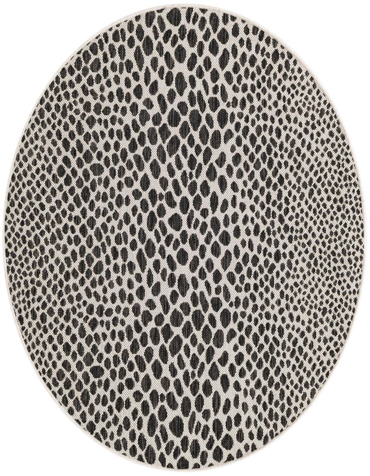 Detail image of 4' x 4' Easy-Clean Jill Zarin Cape Town Indoor / Outdoor Round Rug