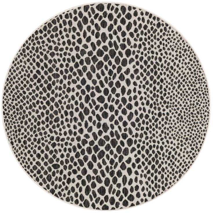 Detail image of 4' x 4' Easy-Clean Jill Zarin Cape Town Indoor / Outdoor Round Rug