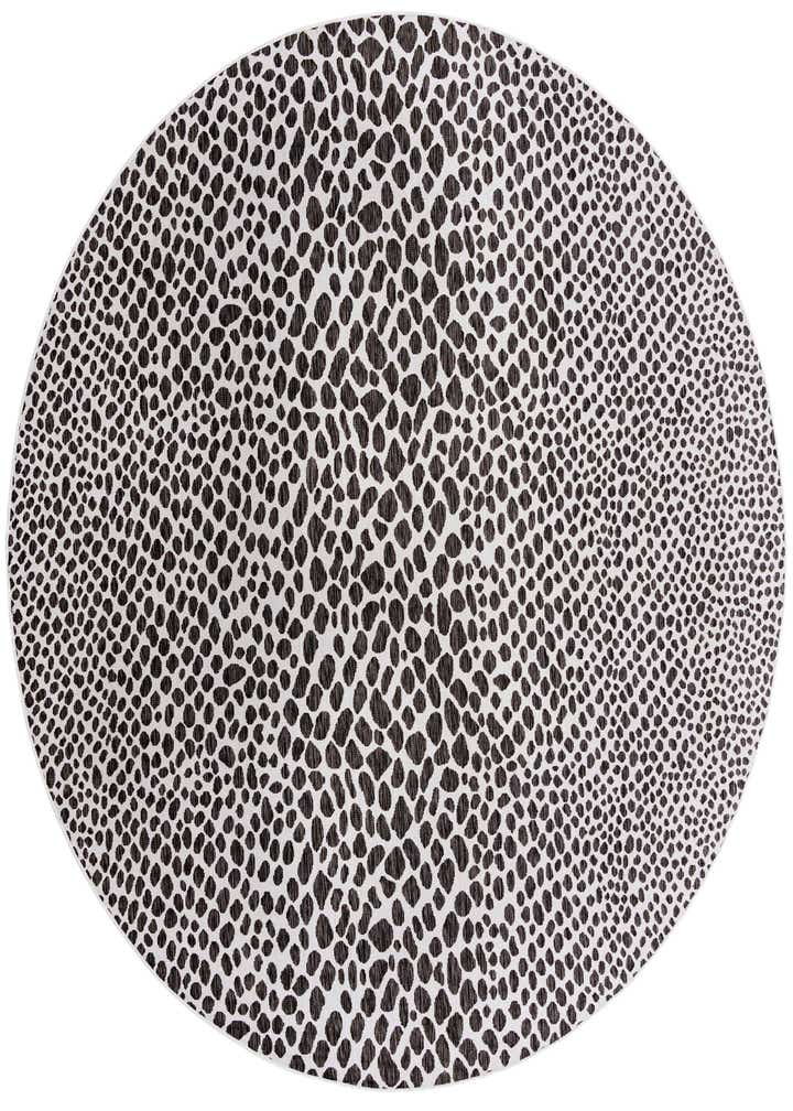 10' 8 x 10' 8 Easy-Clean Jill Zarin Cape Town Indoor / Outdoor Round Rug