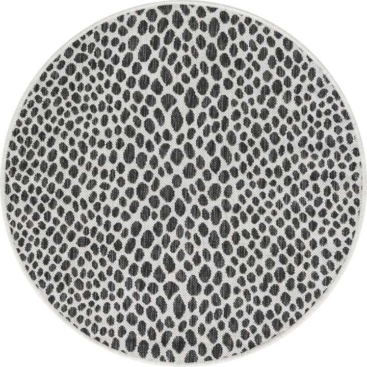 3' x 3' Easy-Clean Jill Zarin Cape Town Indoor / Outdoor Round Rug
