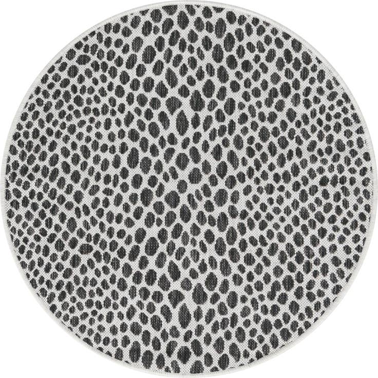 Detail image of 3' x 3' Easy-Clean Jill Zarin Cape Town Indoor / Outdoor Round Rug