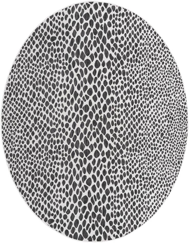 Detail image of 7' 10 x 7' 10 Easy-Clean Jill Zarin Cape Town Indoor / Outdoor Round Rug