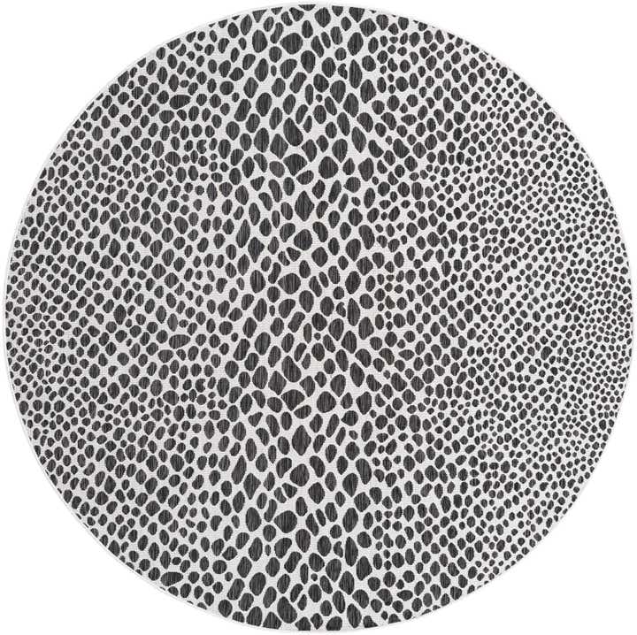 7' 10 x 7' 10 Easy-Clean Jill Zarin Cape Town Indoor / Outdoor Round Rug