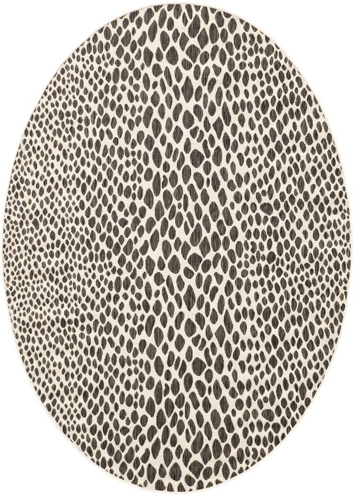 7' x 7' Easy-Clean Jill Zarin Indoor / Outdoor Round Rug