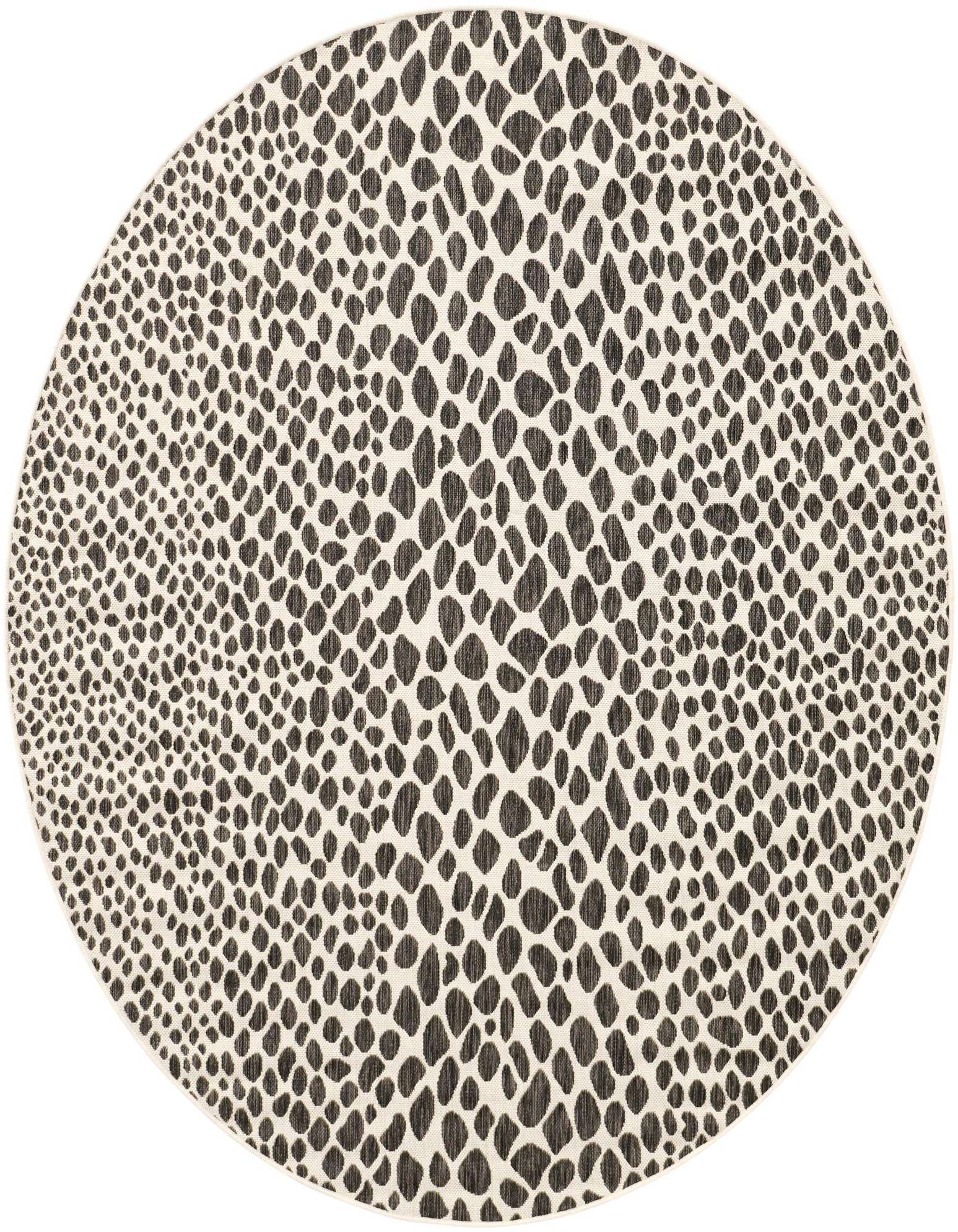 7' x 7' Easy-Clean Jill Zarin Indoor / Outdoor Round Rug