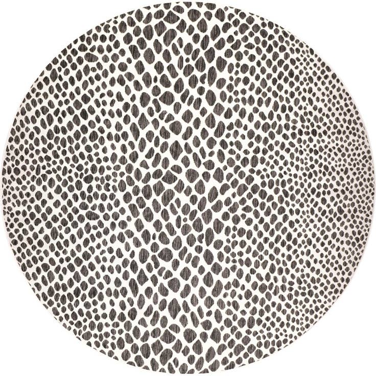 Detail image of 7' x 7' Easy-Clean Jill Zarin Indoor / Outdoor Round Rug