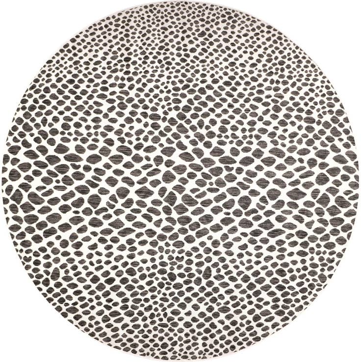 Detail image of 7' x 7' Easy-Clean Jill Zarin Indoor / Outdoor Round Rug