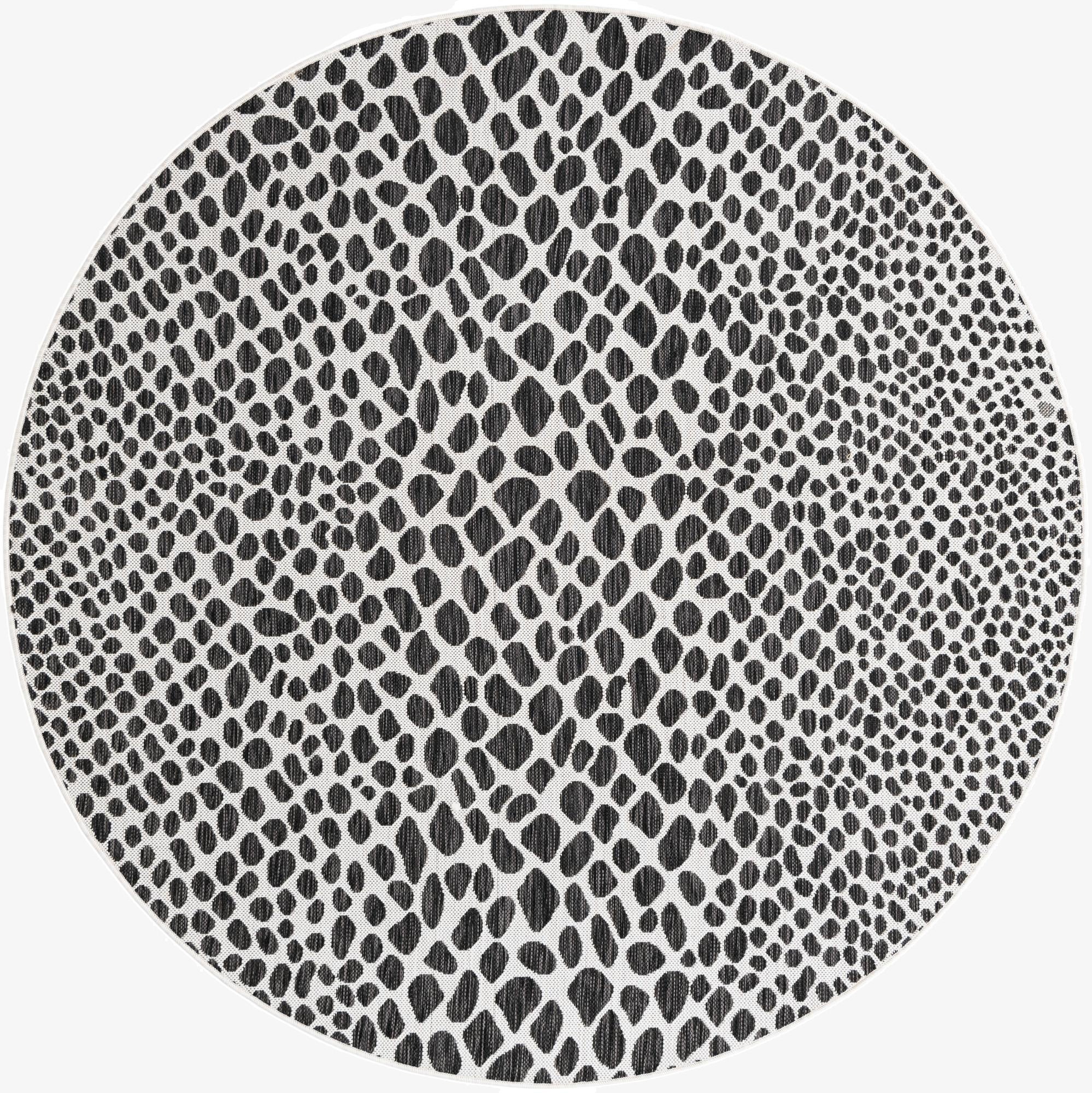 200cm x 200cm  Washable Jill Zarin Cape Town Indoor / Outdoor Round Rug