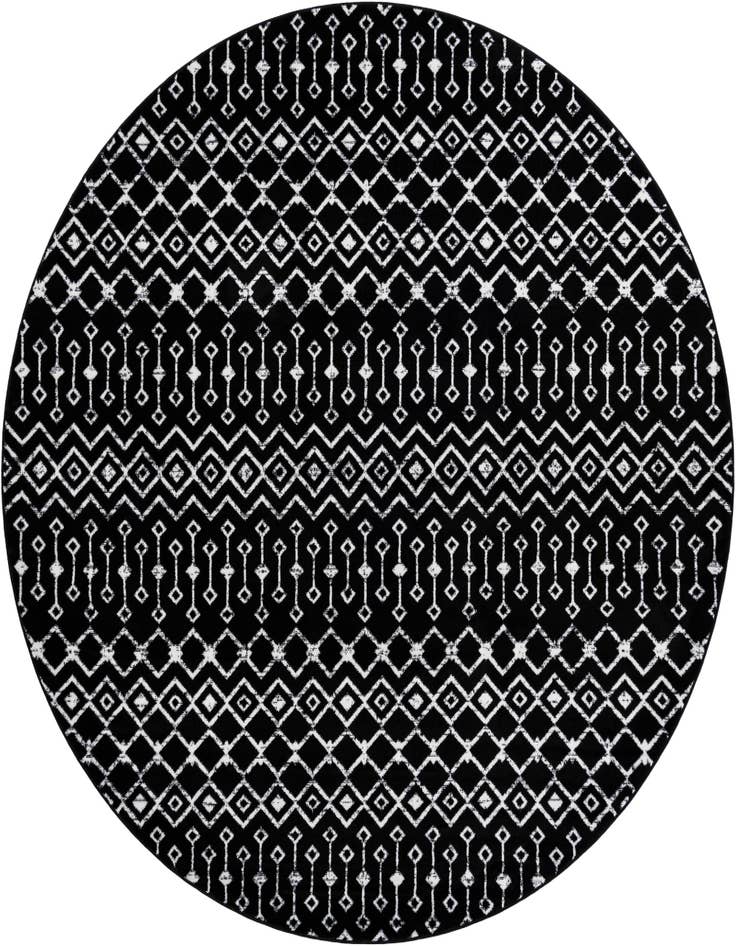 Detail image of 10' x 10' Kasbah Trellis Round Rug