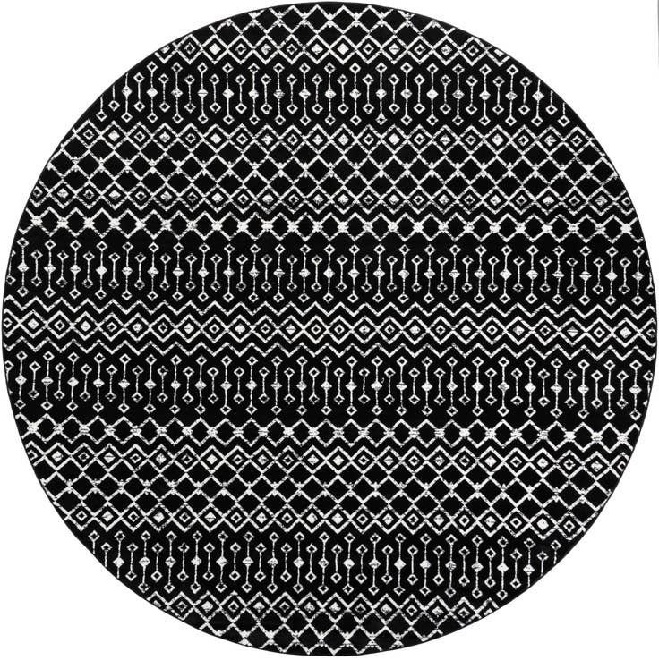 Detail image of 12' x 12' Kasbah Trellis Round Rug