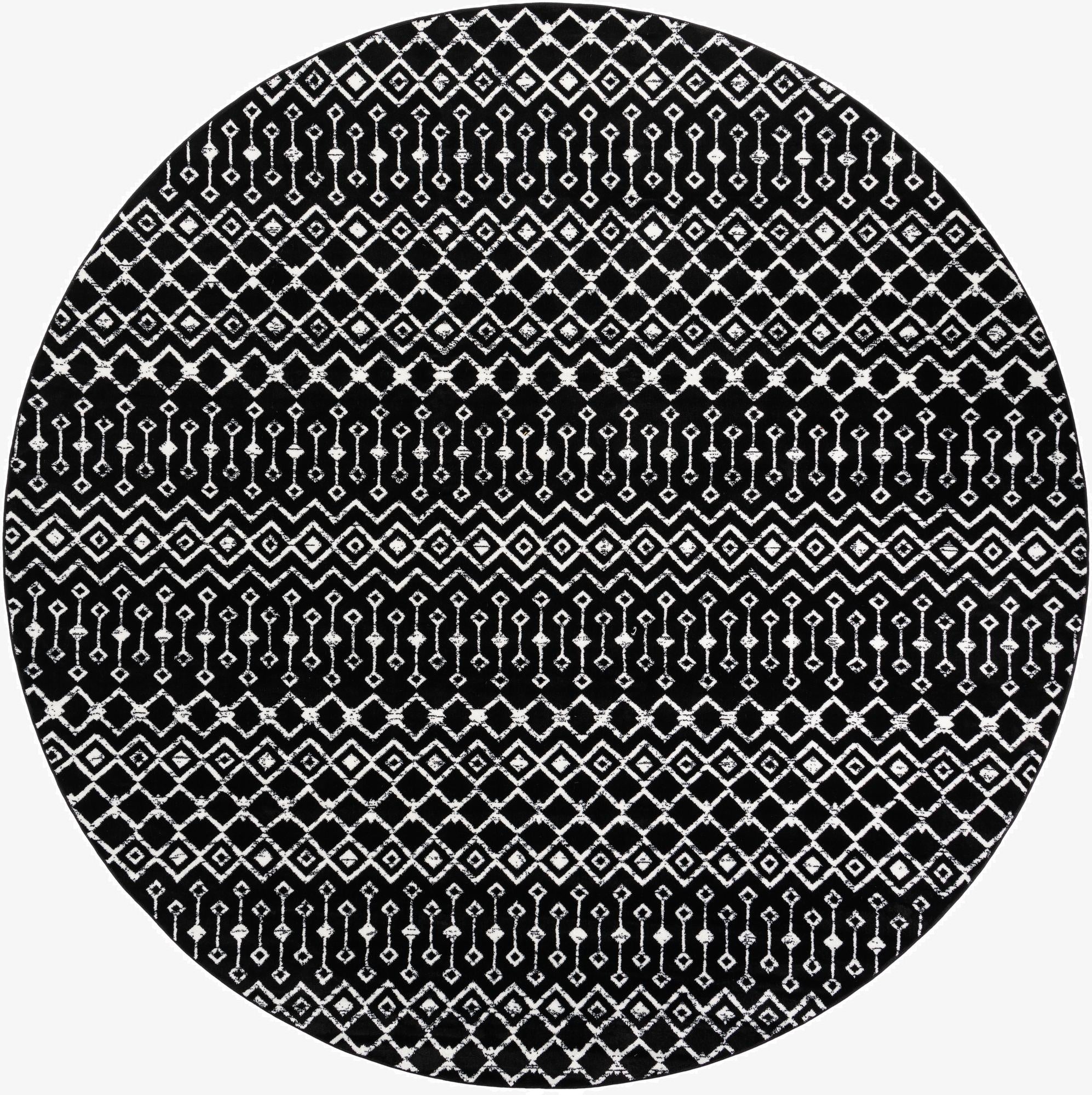 12' x 12' Kasbah Trellis Round Rug