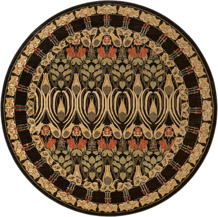 Detail image of 8' x 8' Kensington Round Rug