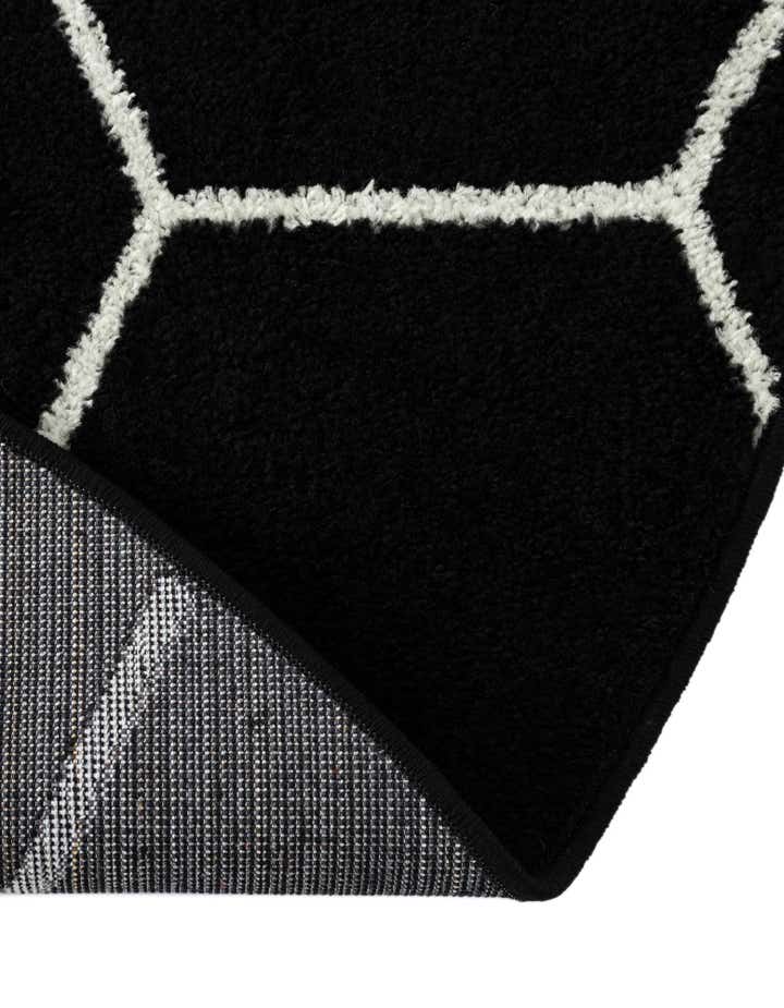 4' x 4' Lattice Frieze Round Rug