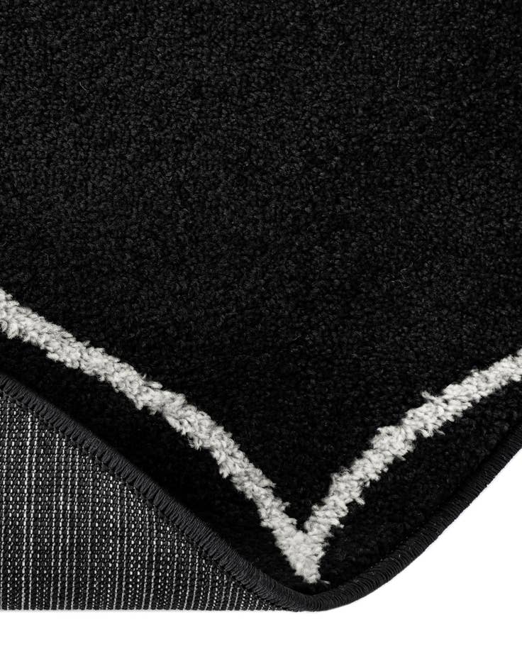 Detail image of 5' 3 x 5' 3 Lattice Frieze Round Rug