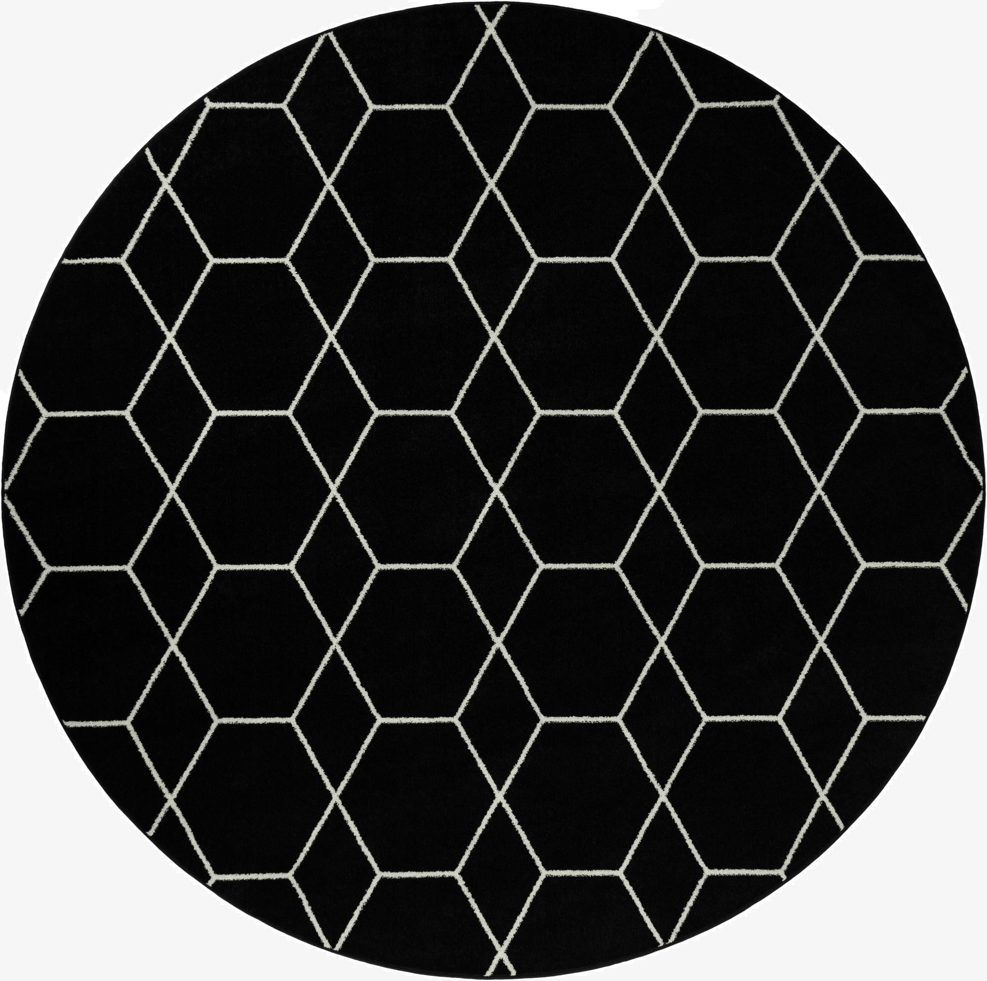 Primary image 305cm x 305cm Trellis Frieze Round Alfombra