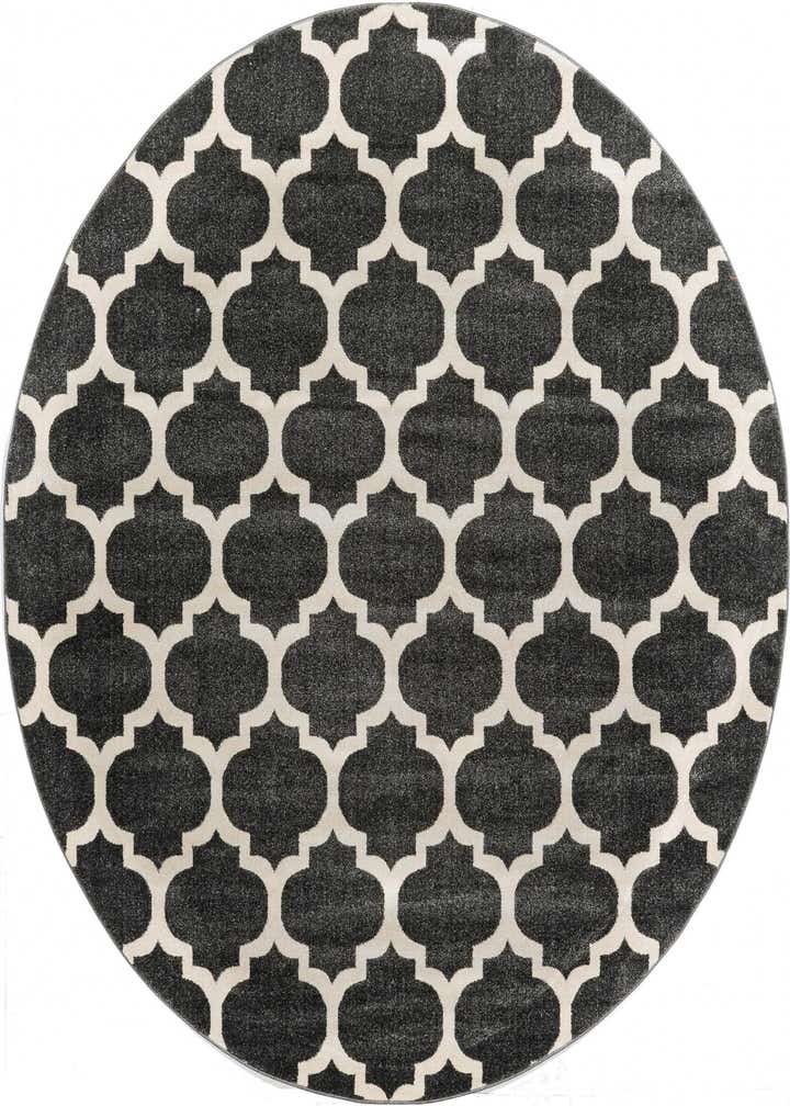 7' 10 x 7' 10 Lattice Round Rug