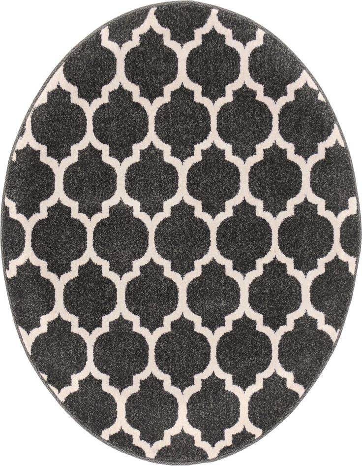 Detail image of 3' x 3' Lattice Round Rug