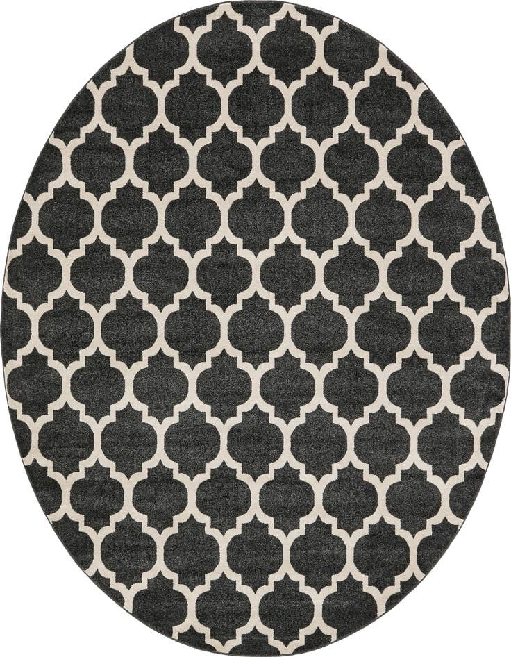 Detail image of 10' x 10' Lattice Round Rug