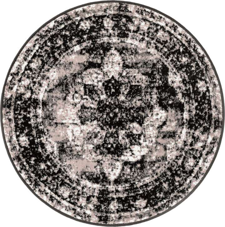 3' 1 x 3' 1 Monte Carlo Round Rug