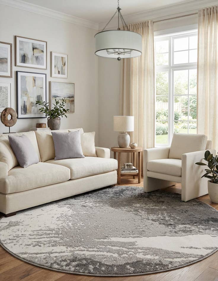 Detail image of 10' x 10' Oslo Round Rug
