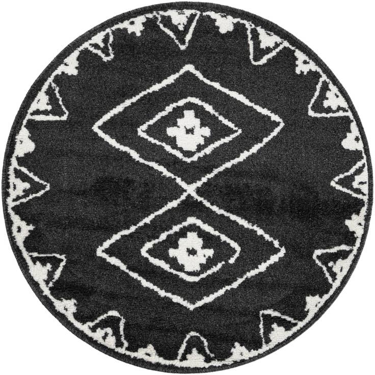 Detail image of 3' x 3' Oslo Round Rug