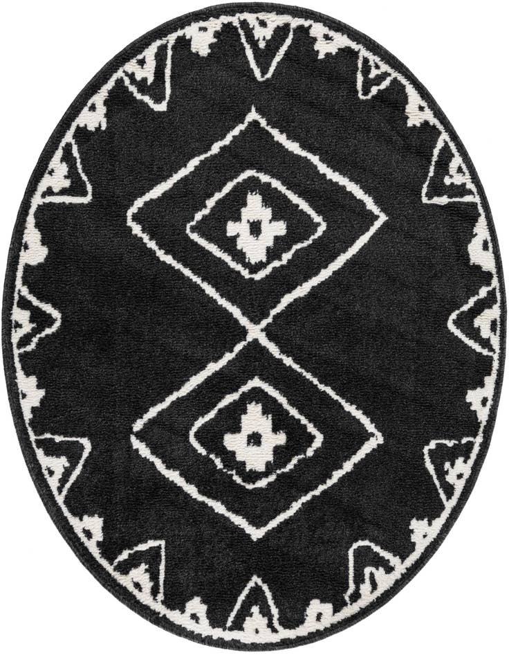 Detail image of 4' x 4' Oslo Round Rug