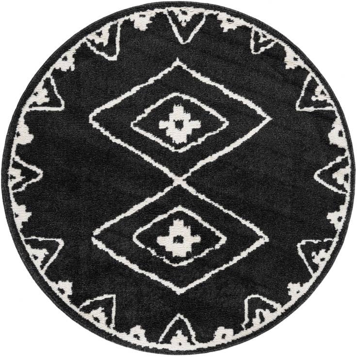Detail image of 4' x 4' Oslo Round Rug