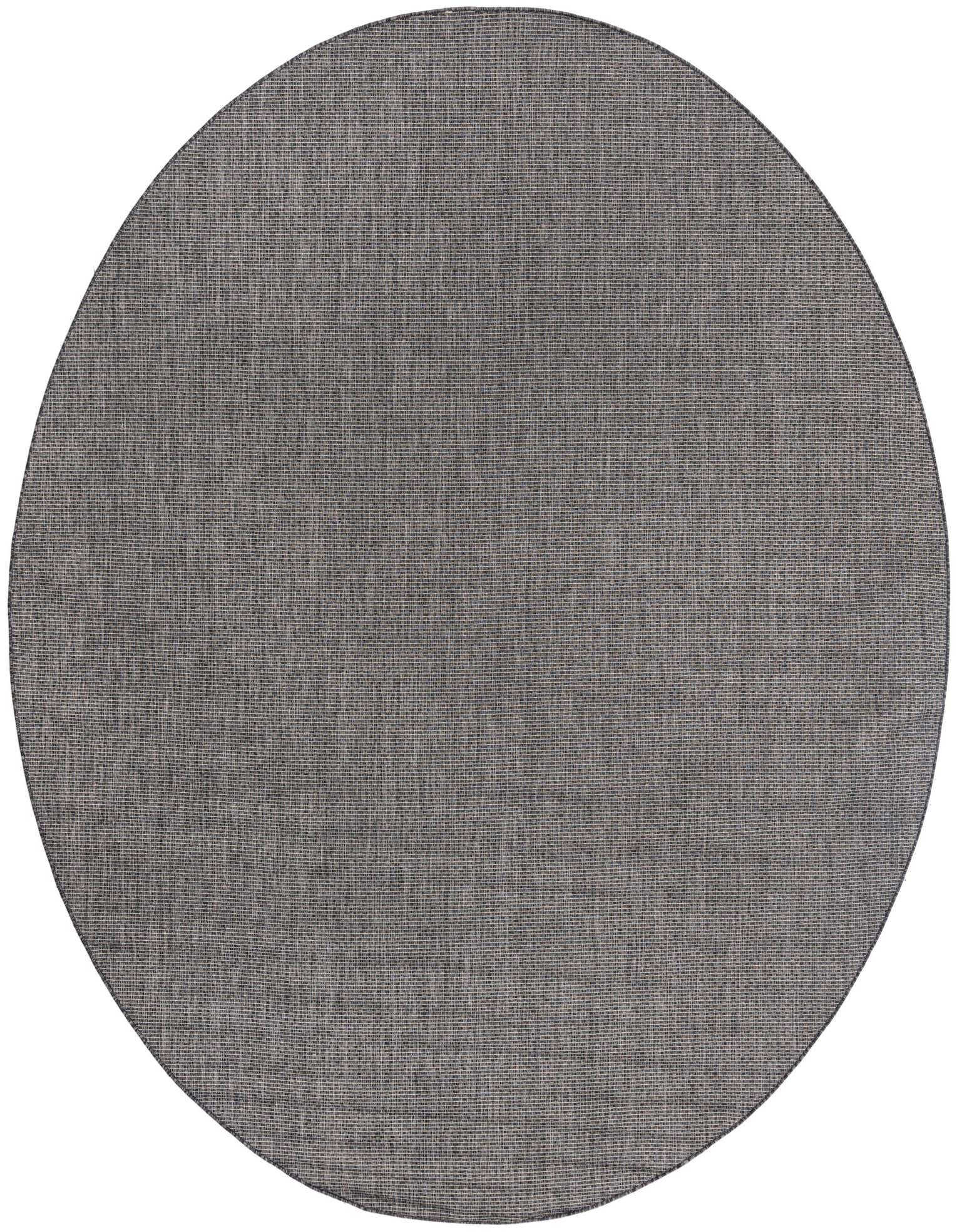 Primary image 10' 8 x 10' 8  Washable Solid Indoor / Outdoor Round Rug