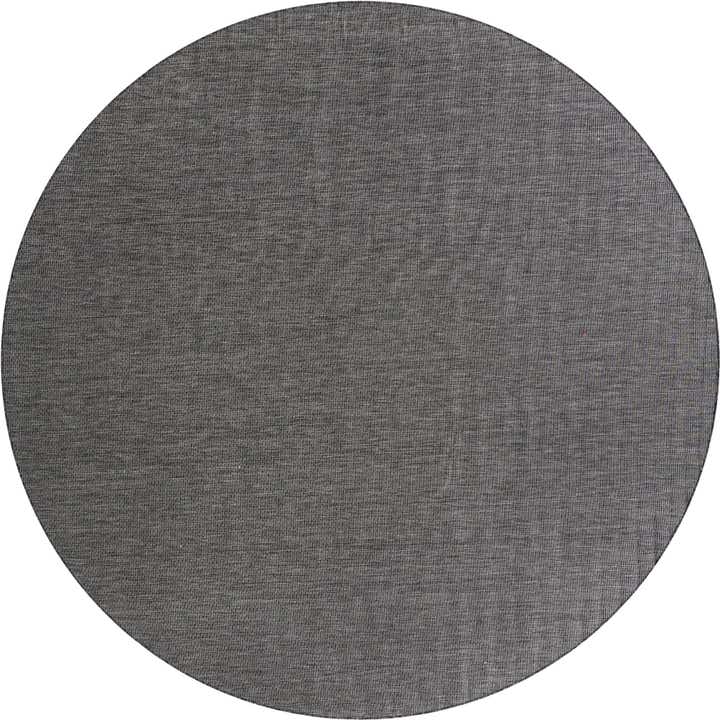 13' x 13' Easy-Clean Solid Indoor / Outdoor Round Rug