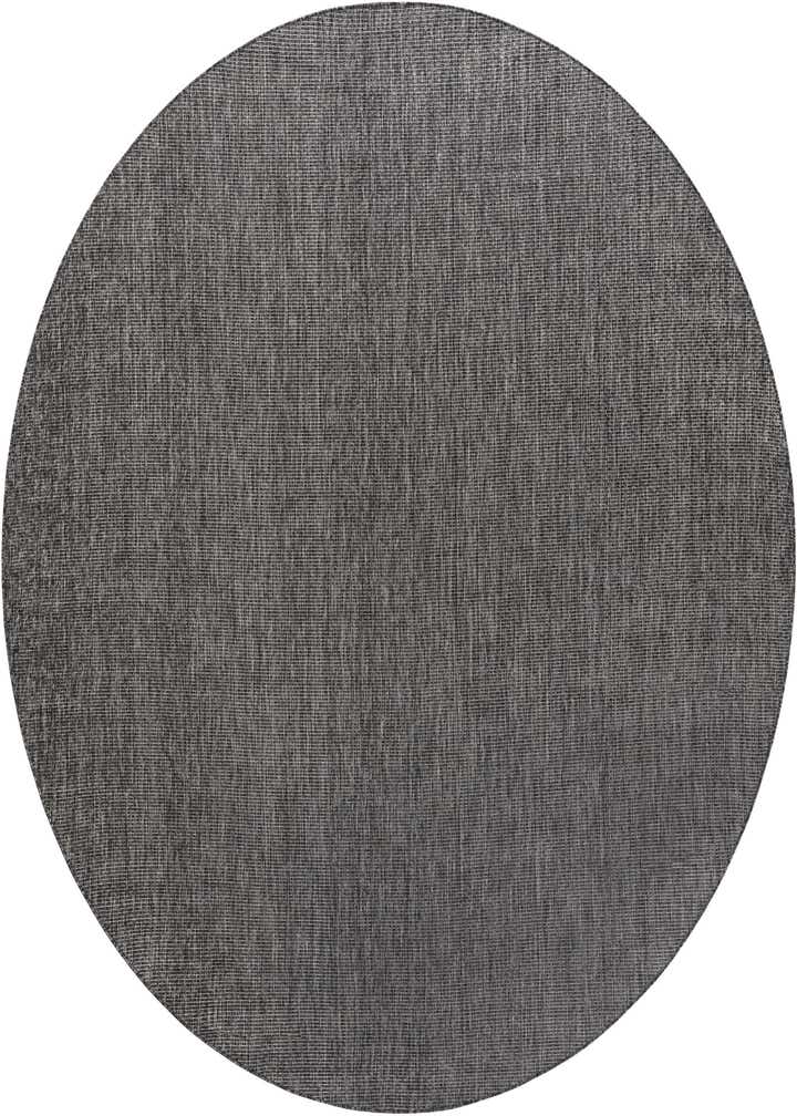 10' x 10' Easy-Clean Solid Indoor / Outdoor Round Rug