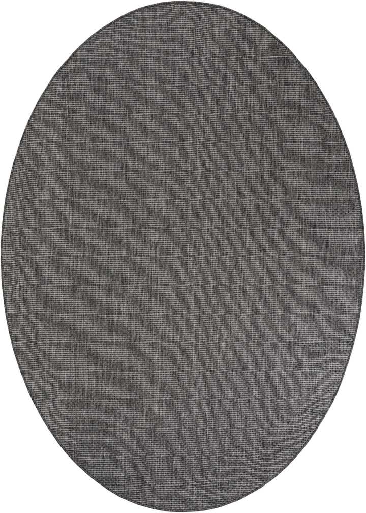 7' 10 x 7' 10 Easy-Clean Solid Indoor / Outdoor Round Rug