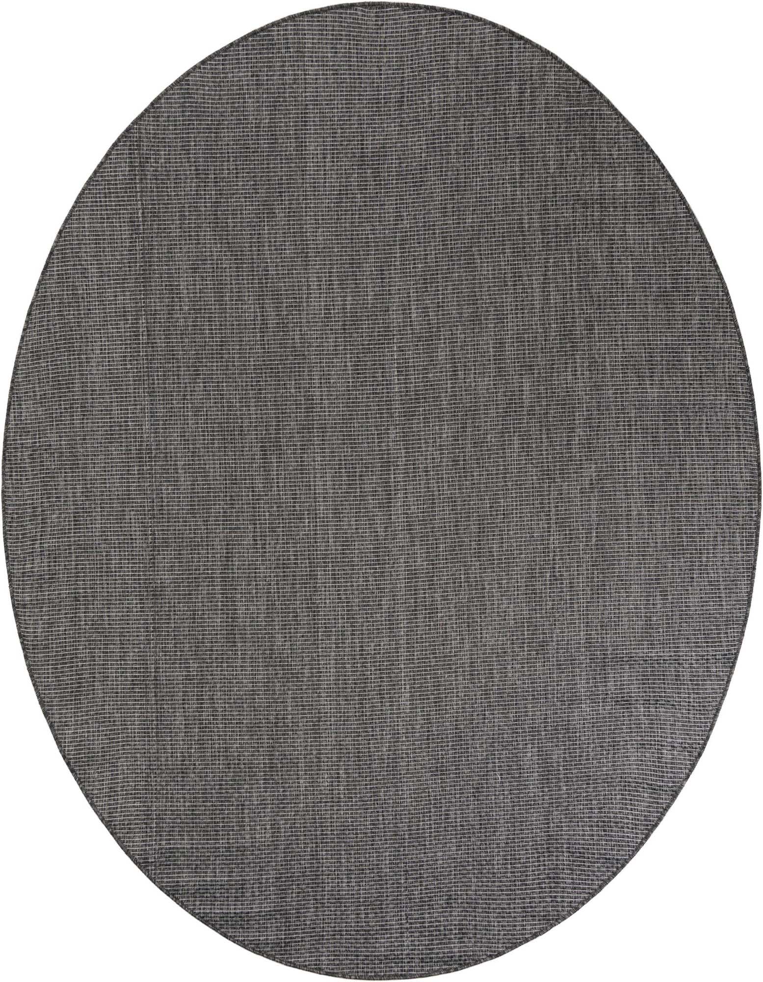 7' 10 x 7' 10 Easy-Clean Solid Indoor / Outdoor Round Rug